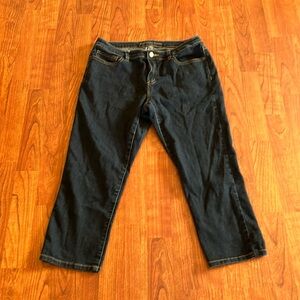 Michael Kors demin  capris. Size 8